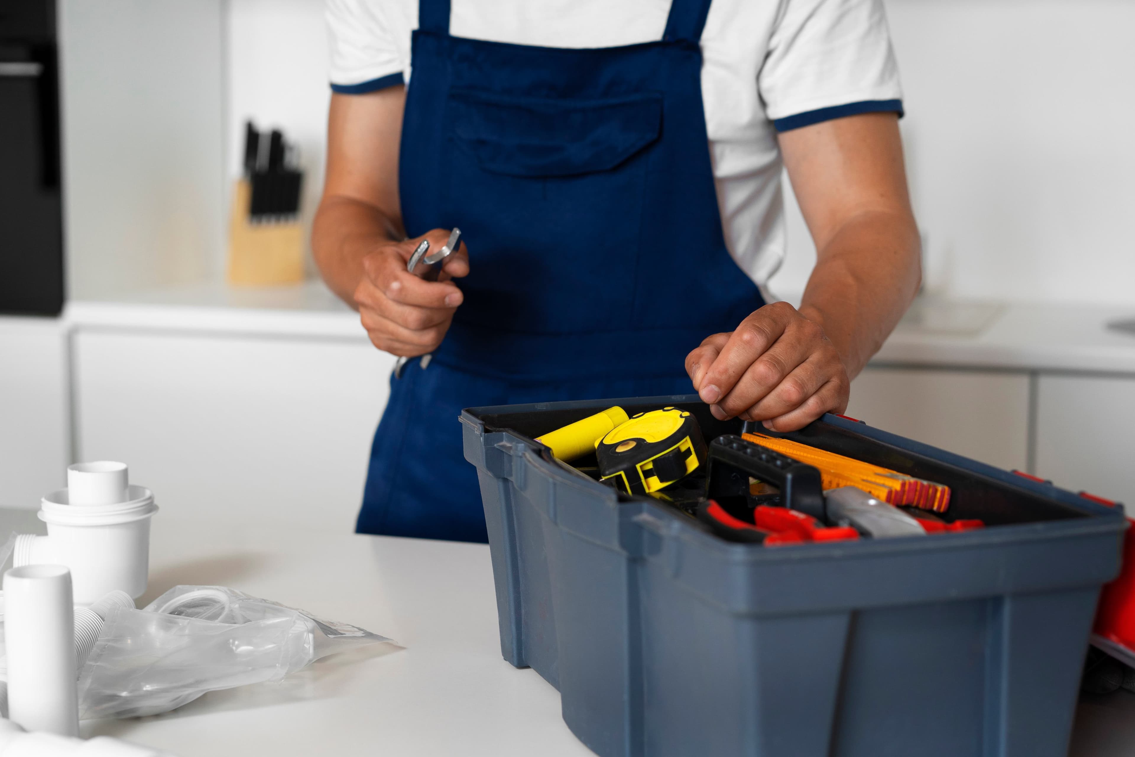 Service providers at a residential property